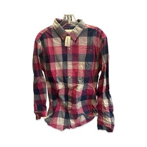AEROPOSTALE MENS CAUSAL BOTTON UP SHIRT MEDIUM NEW WITH TAGS